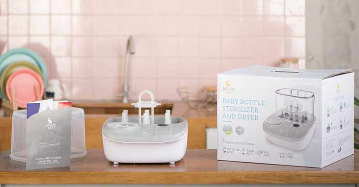 (Review) Nên mua máy tiệt trùng bình sữa loại nào tốt nhất cho bé