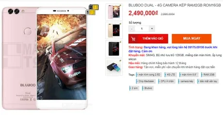 2 Triệu Nên Mua Điện Thoại Gì Tốt Nhất Năm 2024? Hướng Dẫn Toàn Diện Bluboo Dual: Smartphone 2 triệu sở hữu camera kép độc đáo